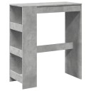  Barbord med stativer betonggrå 90x40x103,5 cm konstruert tre 8721158386649