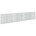 vidaXL Gabion med 5 mm tråd og 5x10 cm nett 750x20x150 cm