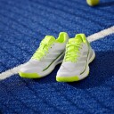 Adidas Crazyquick Lightstrike Padel Unisex Unisex sko dame White/Lime 40 2/3