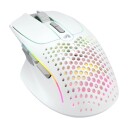 Glorious Model I 2 Wireless - Matte White - Gaming mus - Optisk - 9 - Hvit med RGB lys