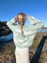 House Of Yarn IR 01 04af Skyhigh genser Fnugg in Florence