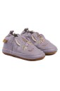 Mikk line Leather Slipper   3D   Purple   24/36M