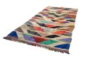 Marokkansk Boucherouite teppe 165 x 350 cm Størrelse: 165 x 350 cm