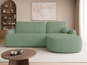 Branrel 3 seters sofa med divan   mint