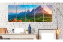 Bilde Rainbow In The Alps 225x90 Artgeist sp. z o. o.
