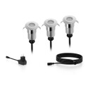 Philips Spore Gardenlink 24V innfelt spotlys startsett 3 stk