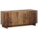 vidaXL TV benk 90 x 34,5 x 40 cm Gammelt tre Konstruert tre