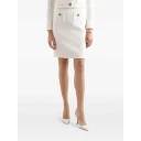 Dolce & Gabbana Dame Skjørt Hvit L,