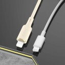 Dudao L7SL USB A to Lightning 5A 1m Beige 