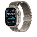 Apple 49mm Natural Titanium Milanese Loop Large