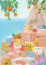 Amalfi Plakat Plakat / 21x30cm