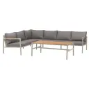 Brafab Cap hjørnesofa Stor Light Grey / Grey