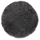 Skinnwille Rund sittepute Ø34 cm Dark Grey