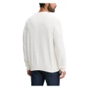 Calvin Klein Jeans Eu Ls Cotton Relaxed Crewnk Swea   Cream   S