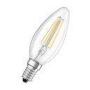 Ledvance E14 Dimbare LED Lyspære 4W 2700K Varmhvit Matt - Klar Finish