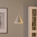 TK Lighting Cono pendellampe enkeltlys Ø 25 cm beige