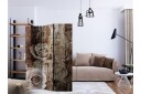 Romdeler - Old Wood & Roses 135x172 - Artgeist sp. z o. o.