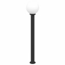 vidaXL Pullertlampe 120 cm svart IP44