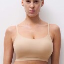 Chantelle BH Soft Stretch Padded Bralette Hud nylon XS/S Dame