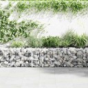 Gabion med topp- og bunnlokk galvanisert stål 600x50x50 cm