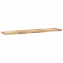  Flytende hylle 160x30x4 cm ubehandlet heltre akasie