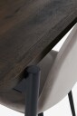 Ellos Home   Spisegruppe Gilda med 1 bord og 8 stoler   Beige