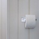 Beslagsboden Cube 4411- Toalettpapirholder Selvklebende Svart Matt