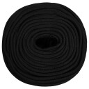  Arbeidstau svart 6 mm 25 m polyester