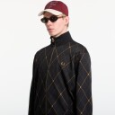 Fred Perry Argyle Track Jacket Black M