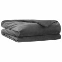 vidaXL Vektet Teppe Antrasitt 200 x 200 cm 13 kg 100% Bomull 205T