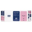 HP C4995A Skrivehode+rengjøringskit+blekkpatron lys magenta nr 81