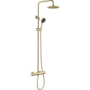 Dusjsett komplett med termostat og Ø250 mm dusjhode. Antikk