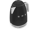 Smeg 1,7L Vannkoker KLF03 Retrodesign Matt Svart Rustfritt Stål 2400W