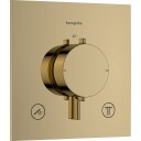Hansgrohe Ecostat Comfort E dusjbatteri, gull Messing