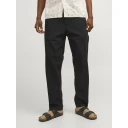 Jack & Jones   Bukser jpstKane jjSummer Linen Blend Jogger   Svart