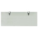 vidaXL Flytende hyller 2 stk glass 50x20 cm 8 mm