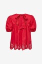 Vero Moda Curve   Bluse vmcFreya 2/4   Rød