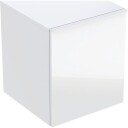 Geberit Acanto sideskap 45,2x47,5 cm hvitt glass