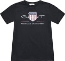 Gant Kids Archive Shield Ss T Shirt   BLACK   128