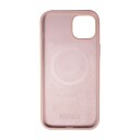 FERRELLI MAGNETISK FLYTENDE SILIKON DEKSEL IPHONE 15, ROSA