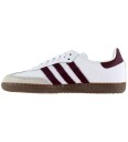 Adidas Originals Sko   Samba OG J   Ftwwht/Maroon/Gum5   Adidas Originals   40   Sko Bordeaux Hvit