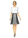 Butterick 6179- Culottes og skjørt E5 (14-16-18-20-22)