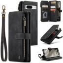 Google Pixel 8 Caseme C30 Multifunksjonell Lommebok-deksel Svart