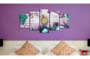 Bilde Amethyst Composition 100x50 Artgeist sp. z o. o.