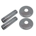 Kriss Skandi First 1/2" tilkoblingssett, krom