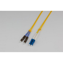 MicroConnect Fiberkabel Duplex LC MU 2m Gul