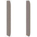  Hodegjerde Øre Gråbrun 80 x 16 x 4 cm stoff