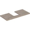 Geberit One benkeplate 104,2x47,3 cm valnøtt Nøttetre