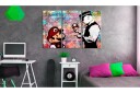 Bilde Rainbow Brick Banksy 120x80 Artgeist sp. z o. o.