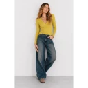 Kocca Dame Jeans Blå 2XS,